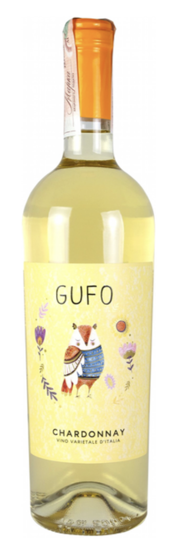 Вино Gufo Chardonnay сухе біле 12% 0.75 л